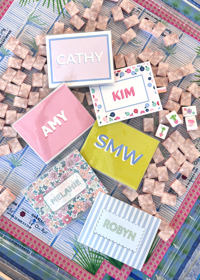 Large Mahjong Card Cover Inserts