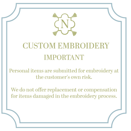 Custom Embroidery Request